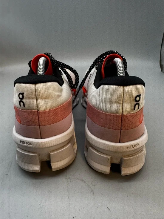 Size 10 - On Cloudmonster 2 White Flame Mens Running Walking Shoes - Picture 4 of 8